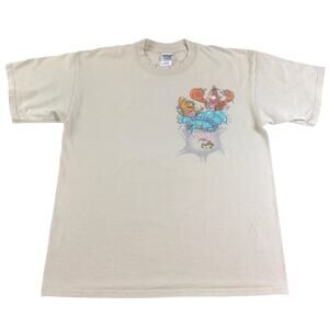 Landry's Seafood House Woodlands TX Tan T-Shirt Size Large